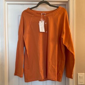 NWT Orange Long Sleeve Tee